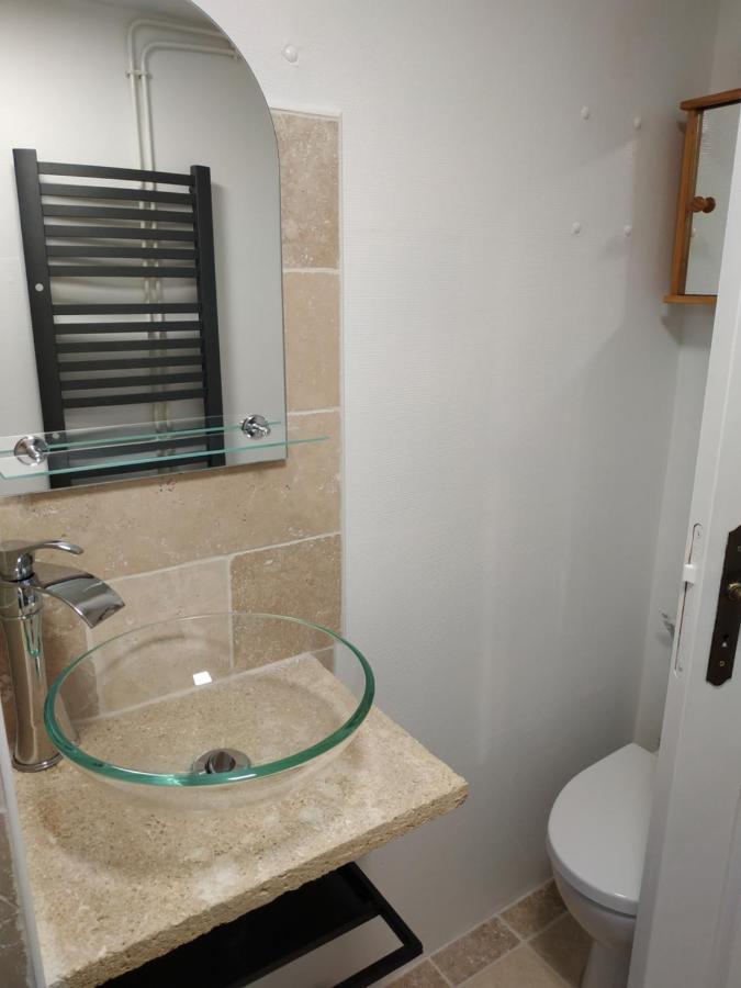 Appart 28m2 avec jardin et parking privés, chambre séparée Milhaud Exterior foto